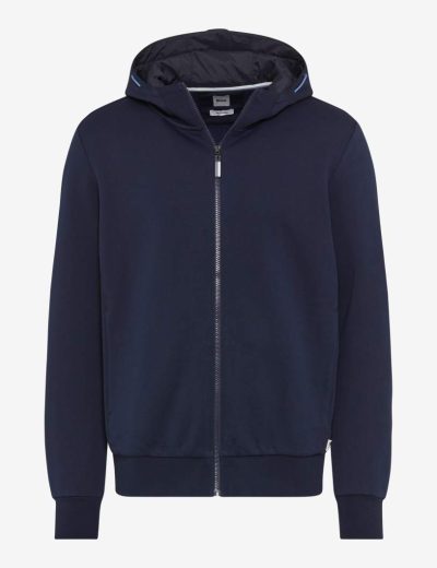 Sweaterjacke mit Kapuze