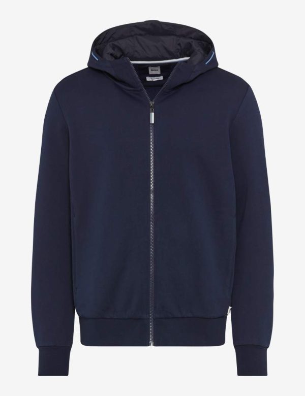 Sweaterjacke mit Kapuze