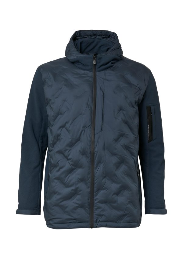 Jacke Mikrofaser mit Kapuze